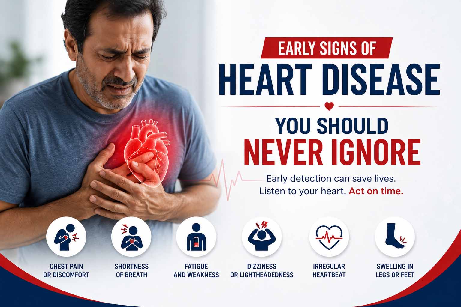 Warning signs of heart disease